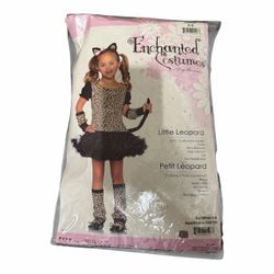 Leopard Dress Girl’s Child’s Halloween Costume.(New) *Dress *Arm Warmers *Leg Armers *Tail *Headband.