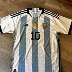 Argentina Home Jersey Messi 2xl Player Version