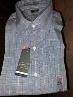 Arrow USA 1851 fitted, no-iron long sleeve shirt