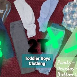 Boys Clothing Size 2T