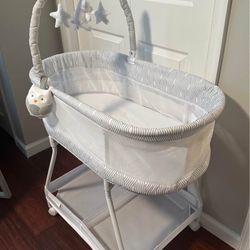 Bassinet With Music Box (music Box Not Pictured) 