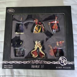Disney Villains Ornament Set
