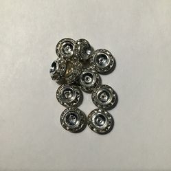 Crystal Rondelle Spacer Beads. 10 Qty. $4.00