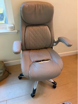 FREE Beige leather chair