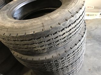 4x used 215/75R17.5 Michelin XTA Commercial Truck Tire (18 Ply) $320. Very good condition