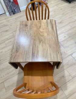 Table and 2 chairs