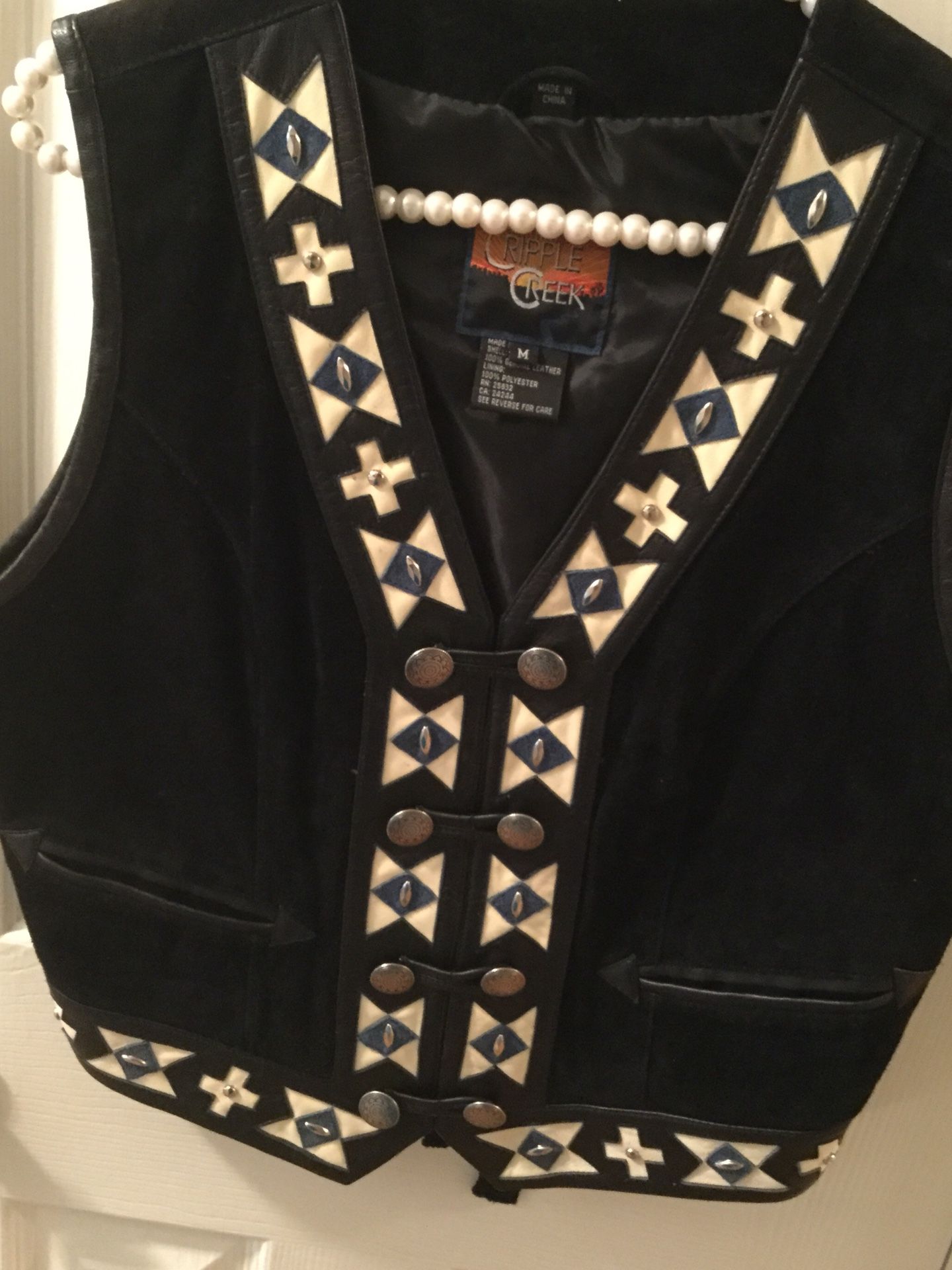 Cripple Creek Leather vest