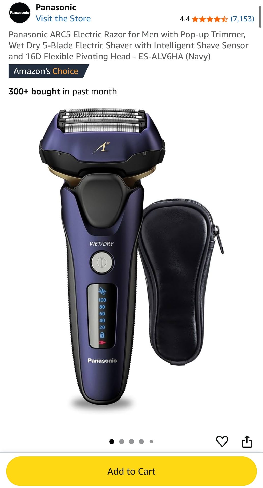 Panasonic ARC5 Electric Razor