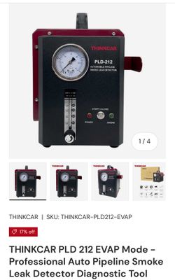 Thinkcar PLD212 Pipeline Smoke Leak Detector