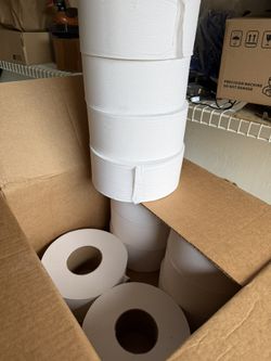 Business Toilet Paper X4 Case 48rolls 1 Ply