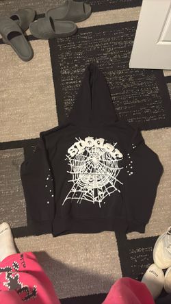 Black sp5der hoodie -Large