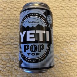 Yeti Pop Top Limited Edition Empty Stash Can Hidden Secret Storage Container