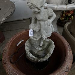 Concrete Water Fountain 