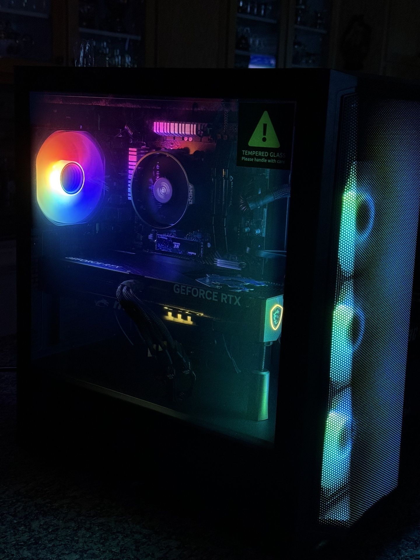 RTX 5070 Gaming PC – Ryzen 5, 16GB RAM, 1TB NVMe, Win 11 Pro – Brand New