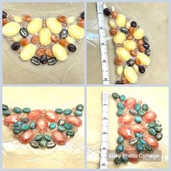 Lot Of 2 Crescent Appliqués 