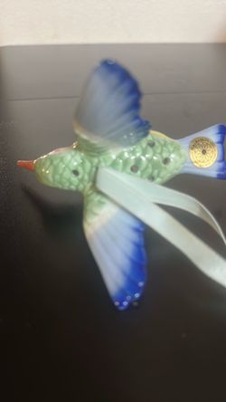 Ceramic Flying Bird Figurine Ornament