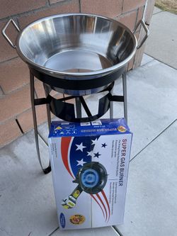 Set De 3  Cazo Quemador  Y Base 