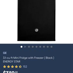 Brand New GE Mini Fridge 