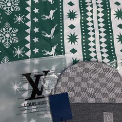 Authentic Lv Beanie 
