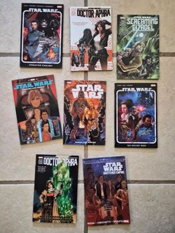 8 Star Wars (Marvel) trade paperbacks