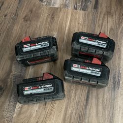 Milwaukee M18 6.0 HD Batteries 