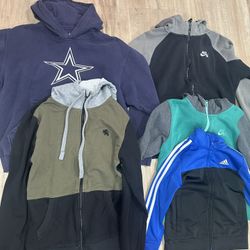 Boys bundle HOODIES JACKETS LONGSLEEVE