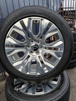 22” CHEVY GMC DENALI WHEELS AND TIRES