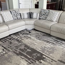 Full Leather Sectional - Power Dual Reclining 