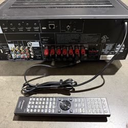 7 CH X 80 Watt Pioneer Elite Surround Sound Receiver - Works!  USB.