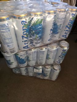 Blueberry White Tea 22 Oz. Tall Cans 24 Pk. $35 Price Is Firm. CASH ONLY. I have six 24pks available.