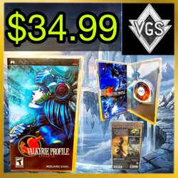 *RETRO* Valkyrie Profile Lenneth PSP 2006