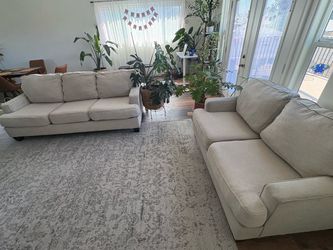 Sofa and loveseat