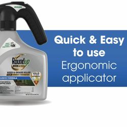 Roundup Dual Action Weed and Grass Killer Plus 4 Month Preventer with QuickHand, 1.5L