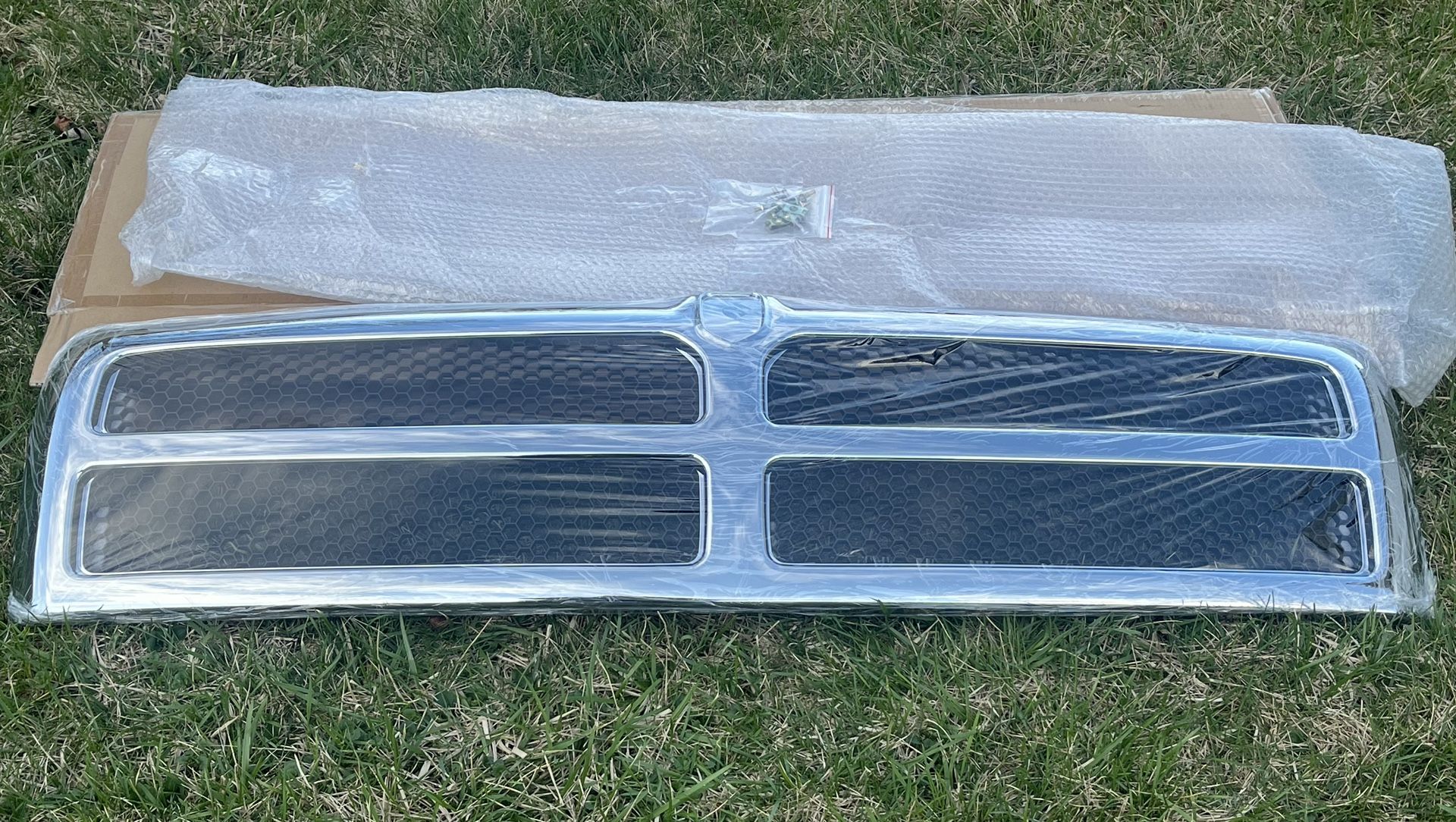 1994 To 2002 DODGE RAM 1500 & 2500 & 3500 CHROME MESH FRONT BUMPER GRILLE NEW