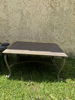 Set Of 2 Outdoor Patio Tables