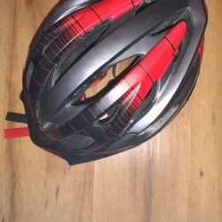 Nishiki Large Black/Red Bicycle Helmet 
