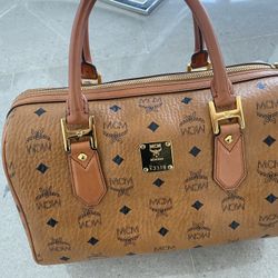 MCM Boston Bag- Heritage Collection 