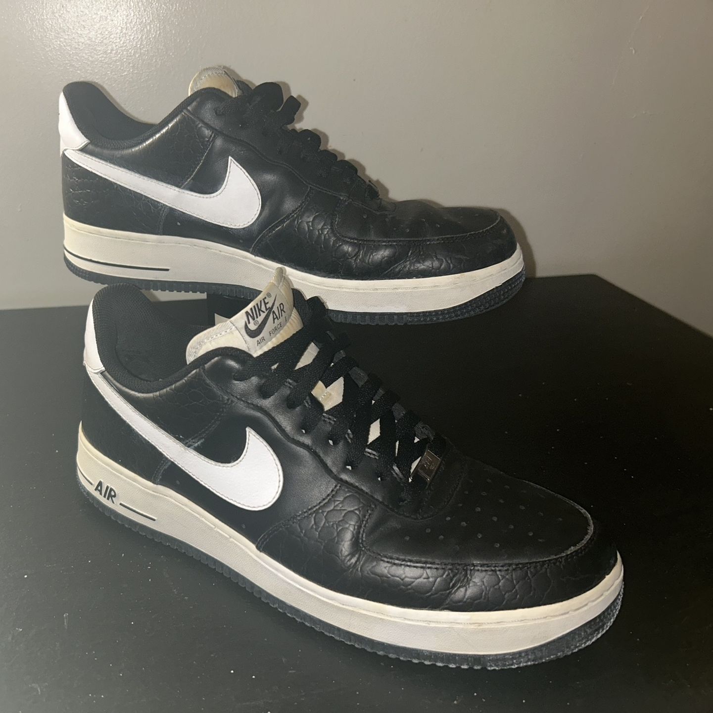 Nike Air Force 1 , 07 Low, Black & White, Mens Shoes, 315122-040