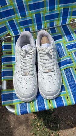 All white Air Force 1 size 11