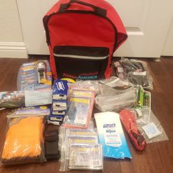 Ready America 4-Person Emergency Kit Backpack