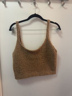 NWT SKIMS Cozy Knit Crop Top