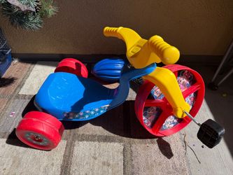 Toddler paw patrol tricycle