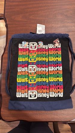 Walt Disney World Drawstring Backpack