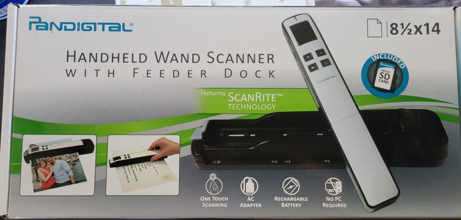 Brand New Pandigital....PURPLE Handheld Scanner