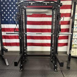 Brand New All In One 3 In 1 Squat Rack Cable Machine Smith Machine Gym Equipment