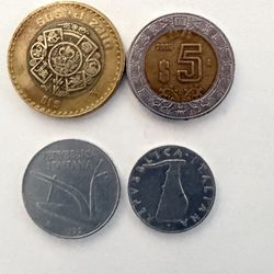 4 Collectible World Coins
