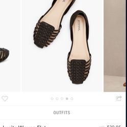 JUSTFAB Woven Flat