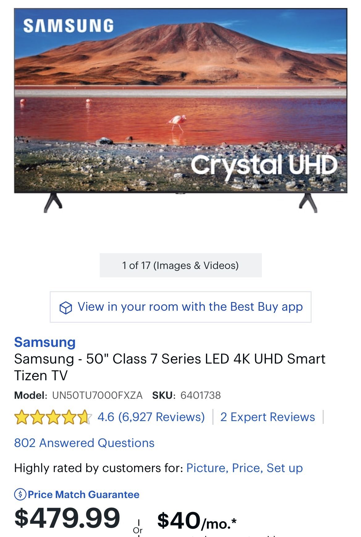 50 Inch Samsung Tv And Samsung Soundbar 