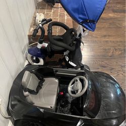 Carro Y Triciclo El Carro Trae Bluetooth Música 