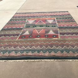 Colorful 8 x10 Rug